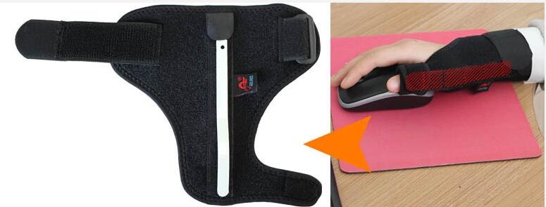 AOLIKES Adjustable Medical Sport Thumb Spica Splint Brace Support LEFT