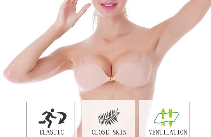 Push Up Strapless Invisible Bra-S