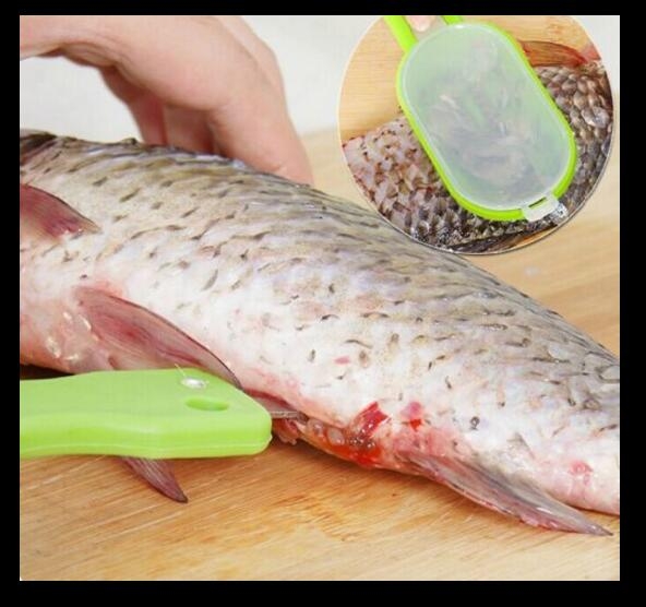 Plastic Fish Scraper Cleaning Knife Fish Scale Remover Stripper