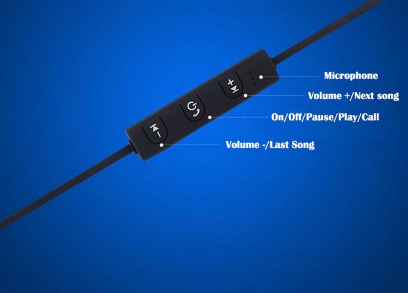 Bluetooth 4.1 Wireless Earphone Sport Headset for iPhone Samsung