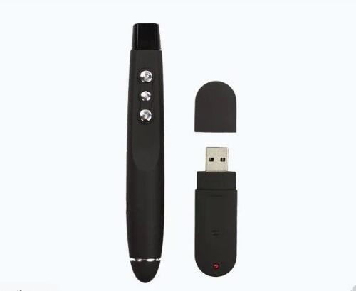 Wireless USB PowerPoint Presenter Remote Control Laser RF Pointer Pen