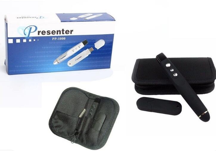 Wireless USB PowerPoint Presenter Remote Control Laser RF Pointer Pen