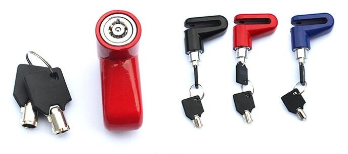 Disc Brake Rotor Lock Scooter Bicycle Motorcycle