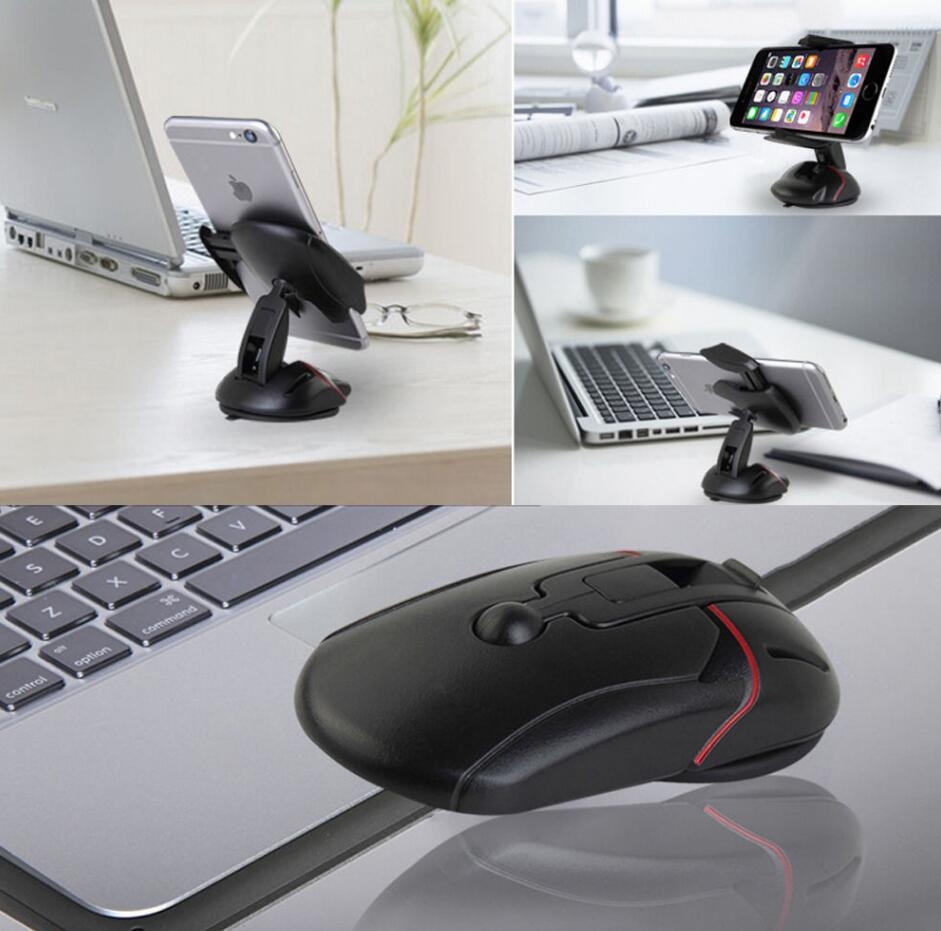 Car Phone Holder Mount Stand For Mobile Phone Mouse Suction 360° Adjustable Car Phone Holder Mount Stand For Mobile Phone Mouse Suction 360° Adjustable