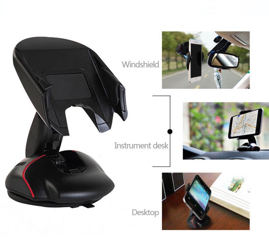 Car Phone Holder Mount Stand For Mobile Phone Mouse Suction 360° Adjustable Car Phone Holder Mount Stand For Mobile Phone Mouse Suction 360° Adjustable