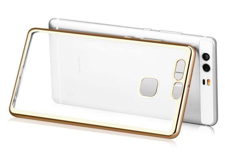 Huawei P10 LITE case Plating Bumper with clear gel back cover case Huawei P10 LITE case Plating Bumper with clear gel back cover case