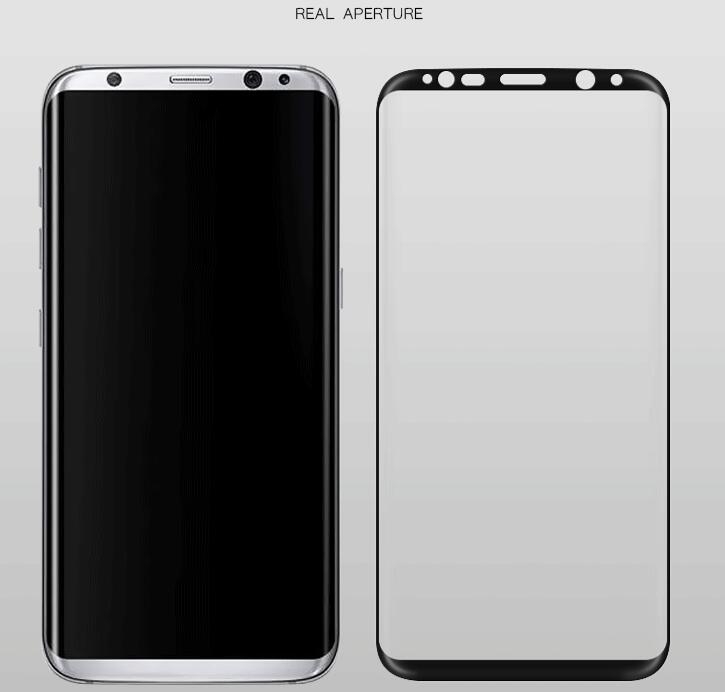 Galaxy S8 PLUS CURVED full screen Tempered Glass Screen Protector