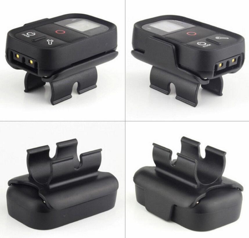 WiFi Remote Clip Mount Lock Holder Adapter for GoPro Monopod Selfie Stick