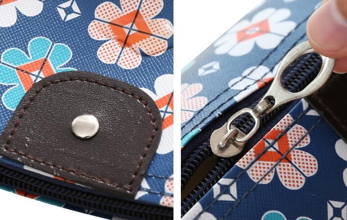 Makeup bag Purse Handbag Pouch Pen Pencil Case Bag Waterproof Zipper