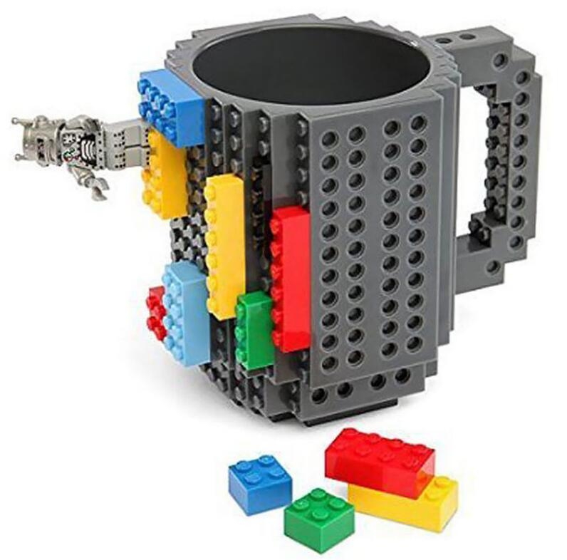 Drinkware Build-on Building Blocks Mugs DIY Block Coffee Cup Drinkware Build-on Building Blocks Mugs DIY Block Coffee Cup