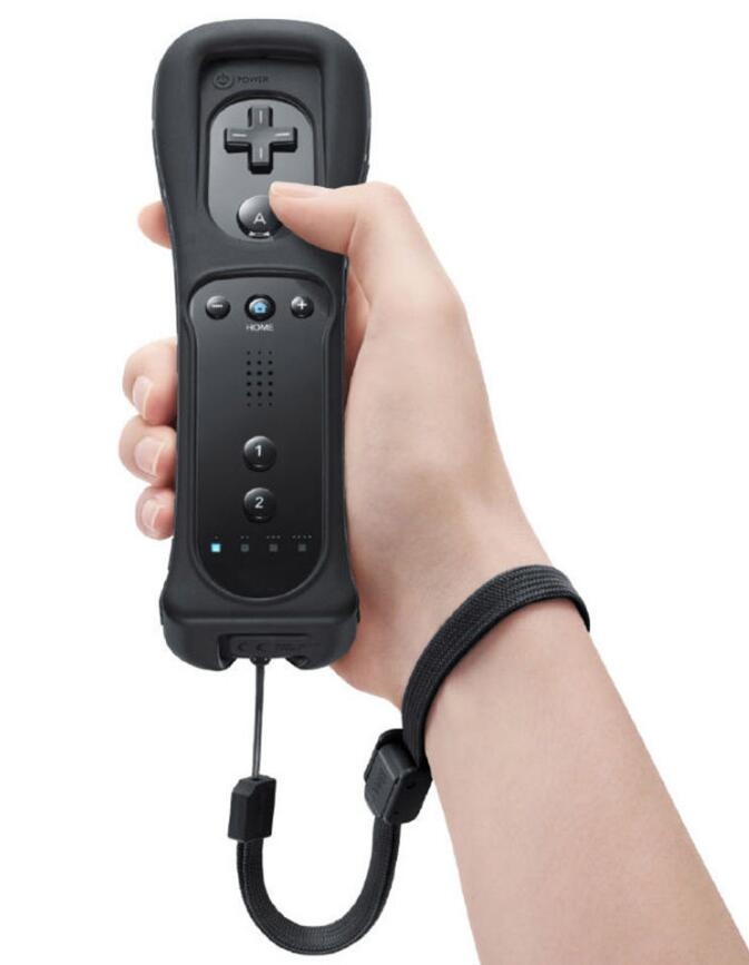 Wii Controller Nunchuck Remote Controller And Nunchuck + Silicon Case