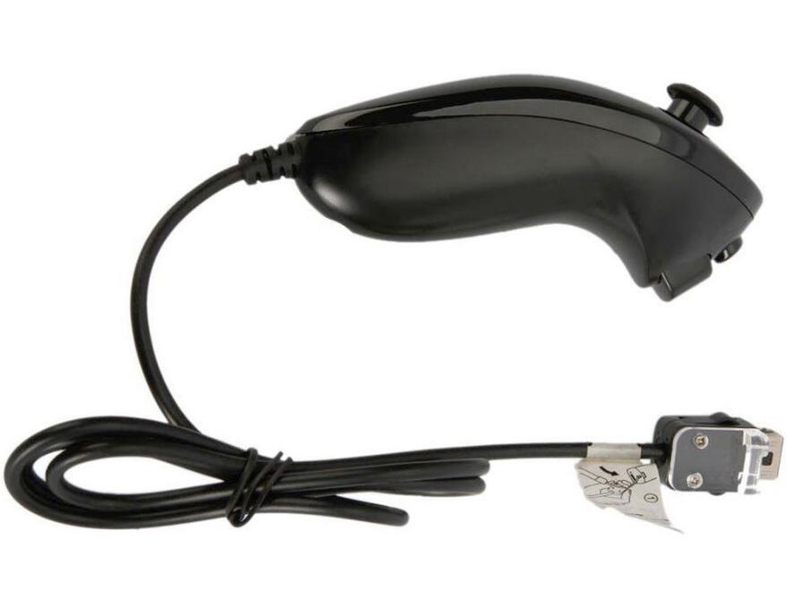 Wii Controller Nunchuck Remote Controller And Nunchuck + Silicon Case