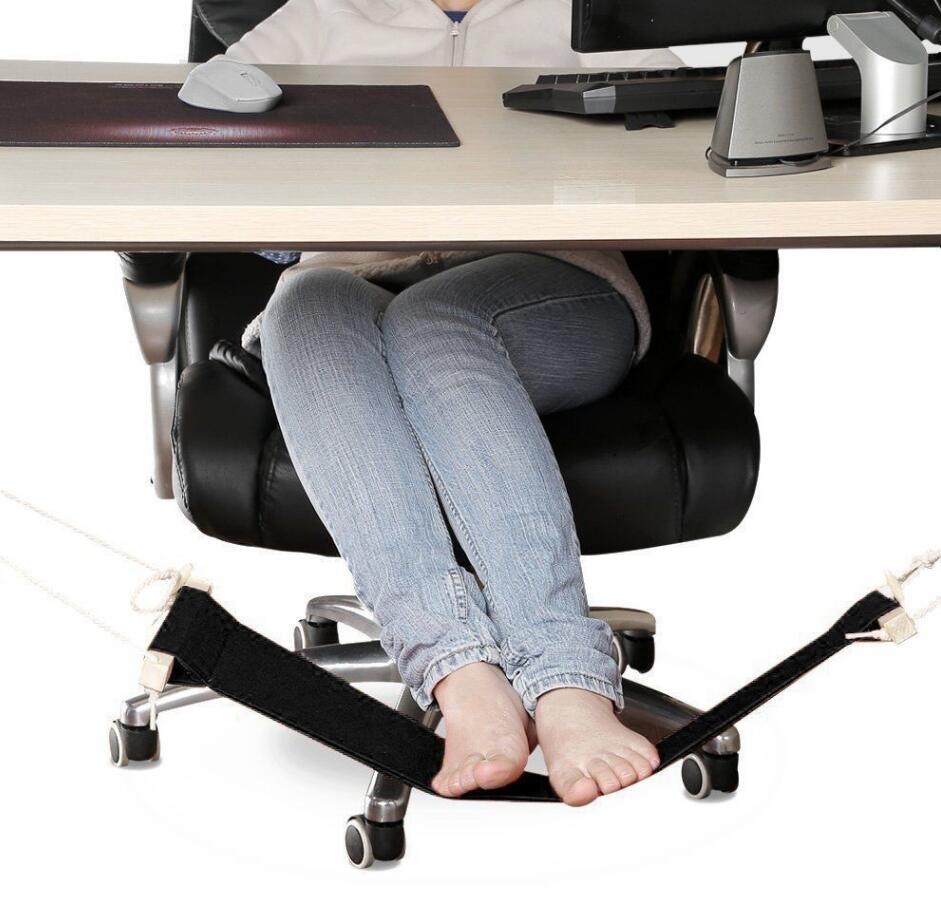 Home Office Under Desk Foot Hammock Rest