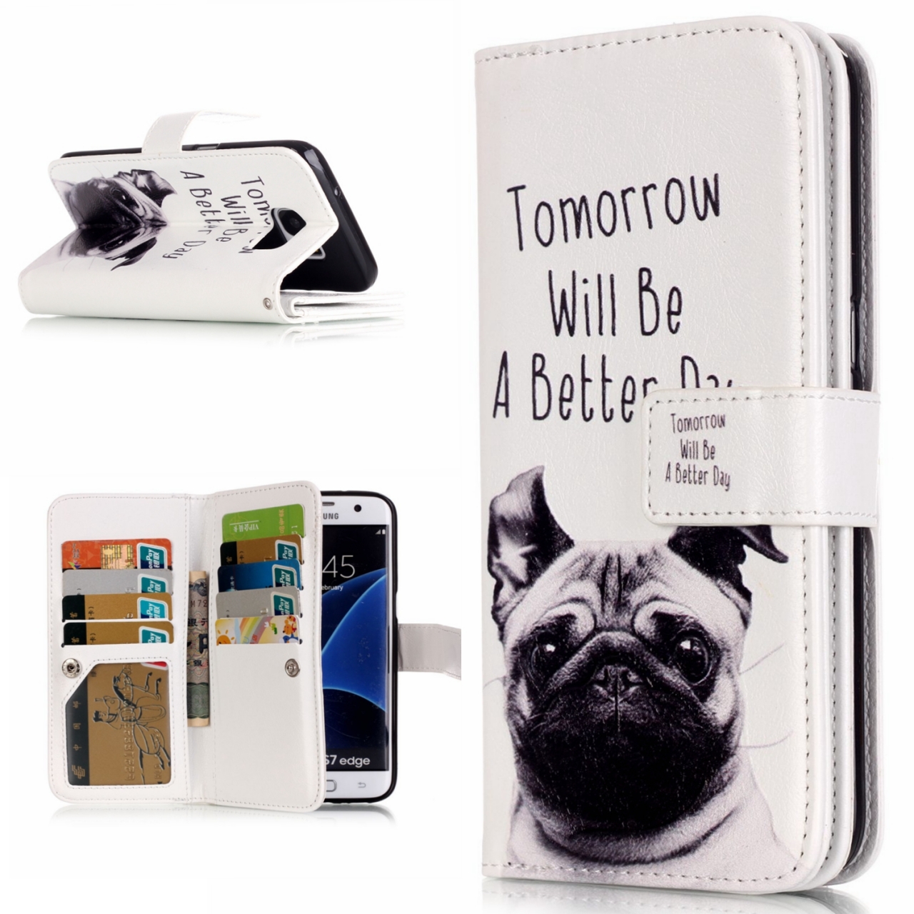 Huawei Mate 9 Pro Multifunction wallet leather case cover