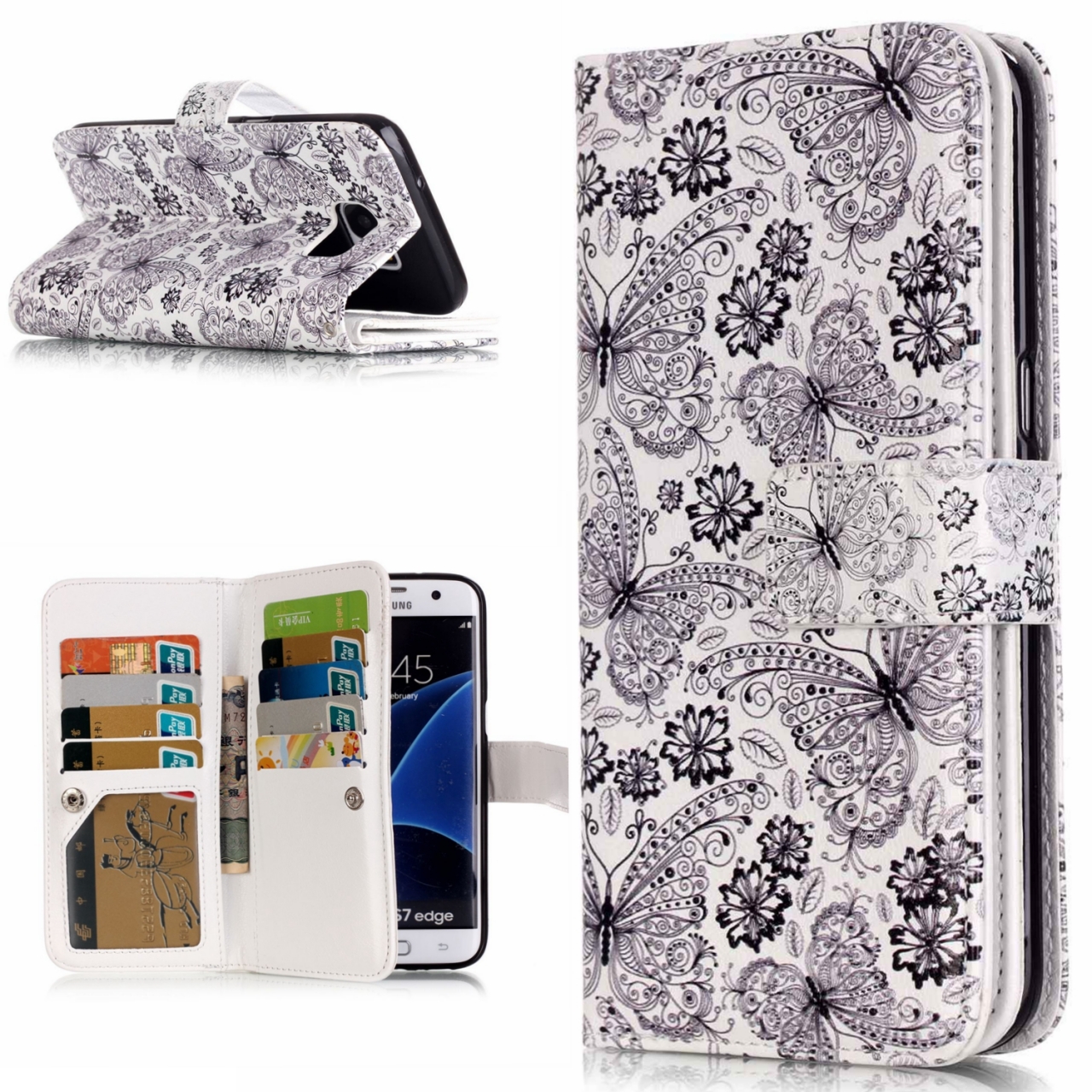 Huawei Mate 9 Pro Multifunction wallet leather case cover