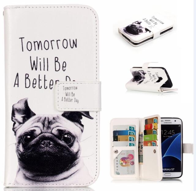 HTC M8 Multifunction wallet leather case cover