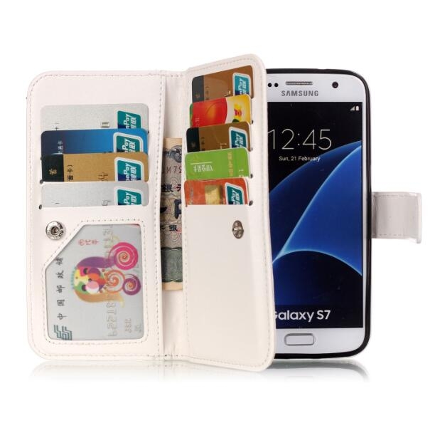 HTC M8 Multifunction wallet leather case cover