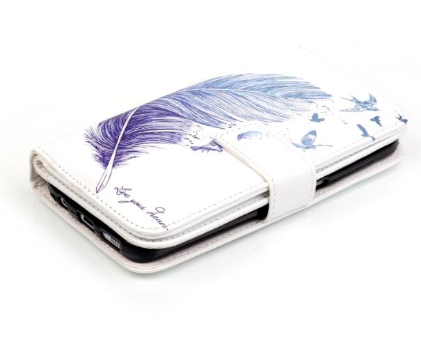 HTC M8 Multifunction wallet leather case cover