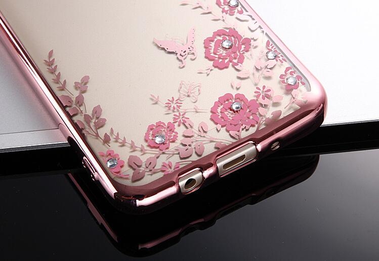 Samsung Galaxy S7 Edge soft gel tpu case luxury bling shiny floral case Samsung Galaxy S7 Edge soft gel tpu case luxury bling shiny floral case