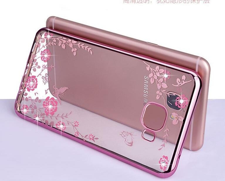 Samsung Galaxy A5 2016 soft gel tpu case luxury bling shiny floral case Samsung Galaxy A5 2016 soft gel tpu case luxury bling shiny floral case