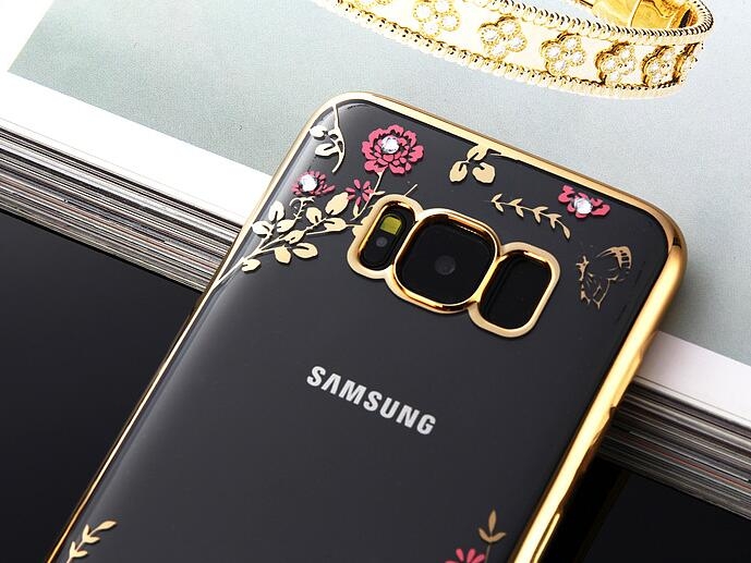 Galaxy S8 soft gel tpu case luxury bling shiny floral case Galaxy S8 soft gel tpu case luxury bling shiny floral case