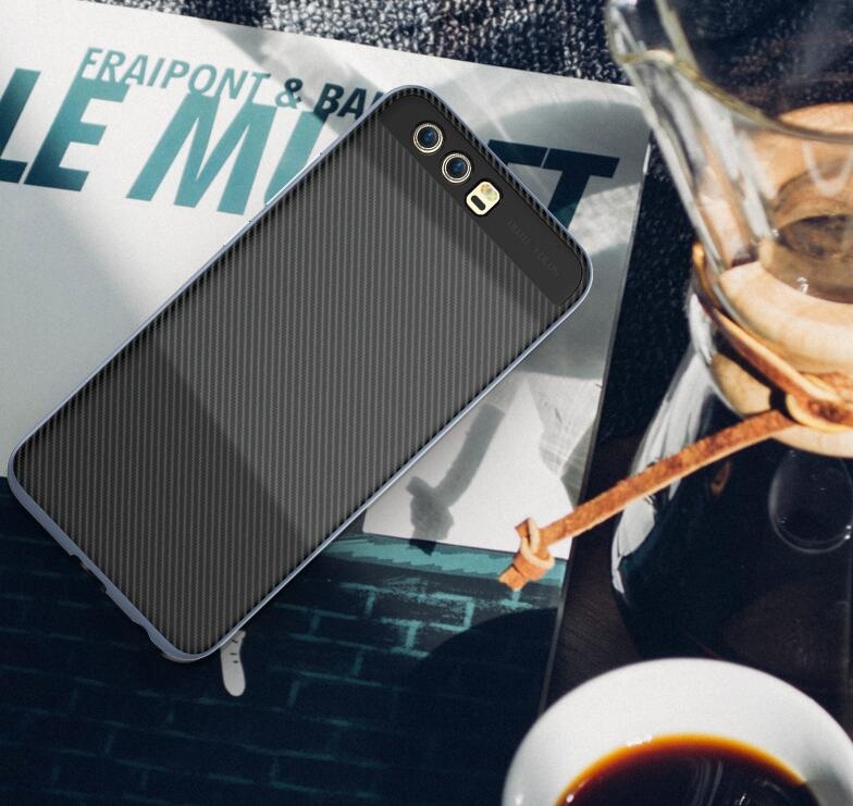 HUAWEI P10 case Carbon Fibre Bumper Case HUAWEI P10 case Carbon Fibre Bumper Case