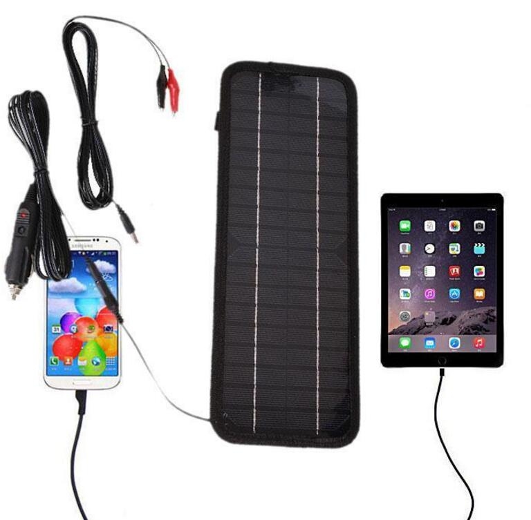 Car Battery Charger Solar 16V 5W Car Outdoor Travel Portablel Car Battery Charger Solar 16V 5W Car Outdoor Travel Portablel