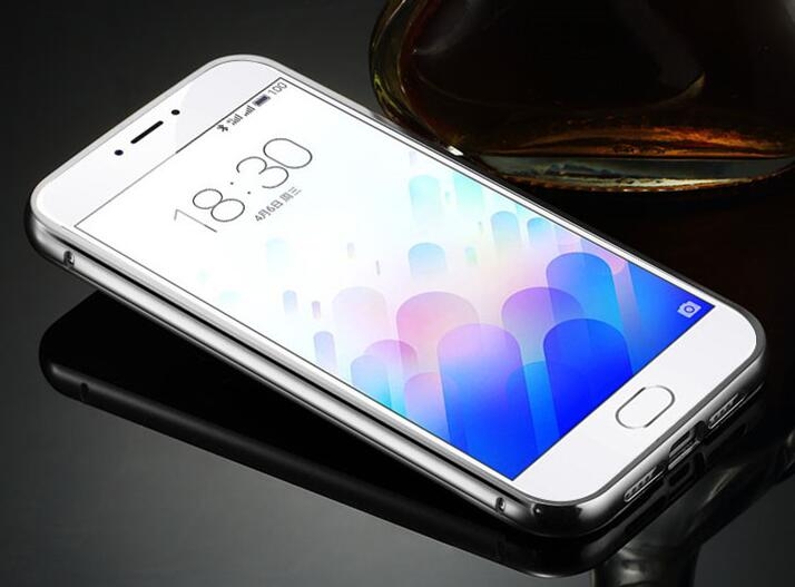 MEIZU M5 Note case Slim Metal bumper with mirror back cover case MEIZU M5 Note case Slim Metal bumper with mirror back cover case
