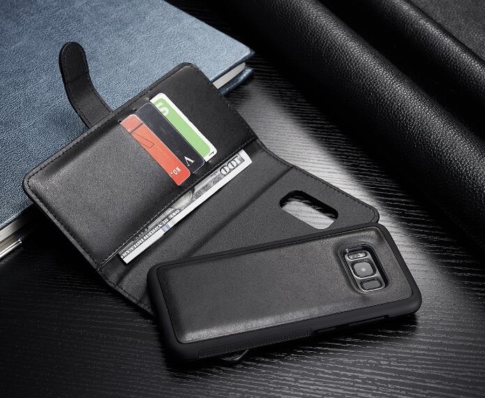 GALAXY S8 plus double wallet Leather Zip case detachable GALAXY S8 plus double wallet Leather Zip case detachable