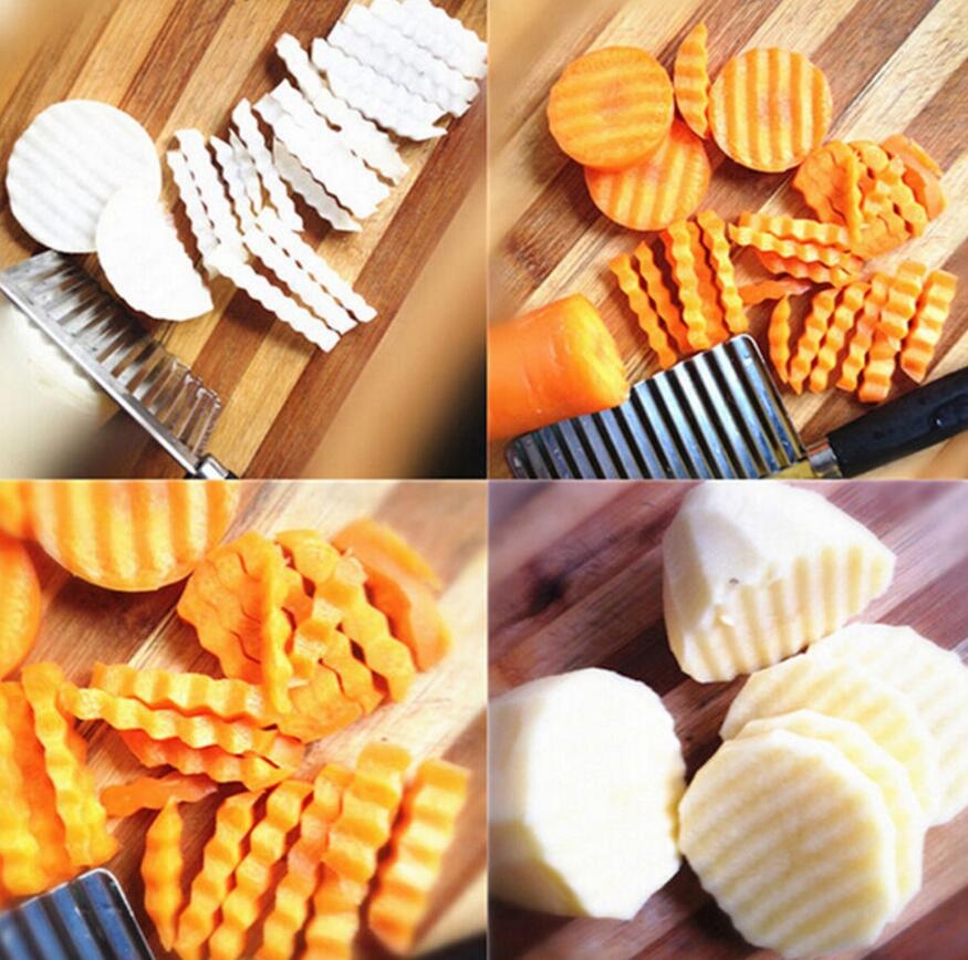 Potato Crinkle Cut Knife
