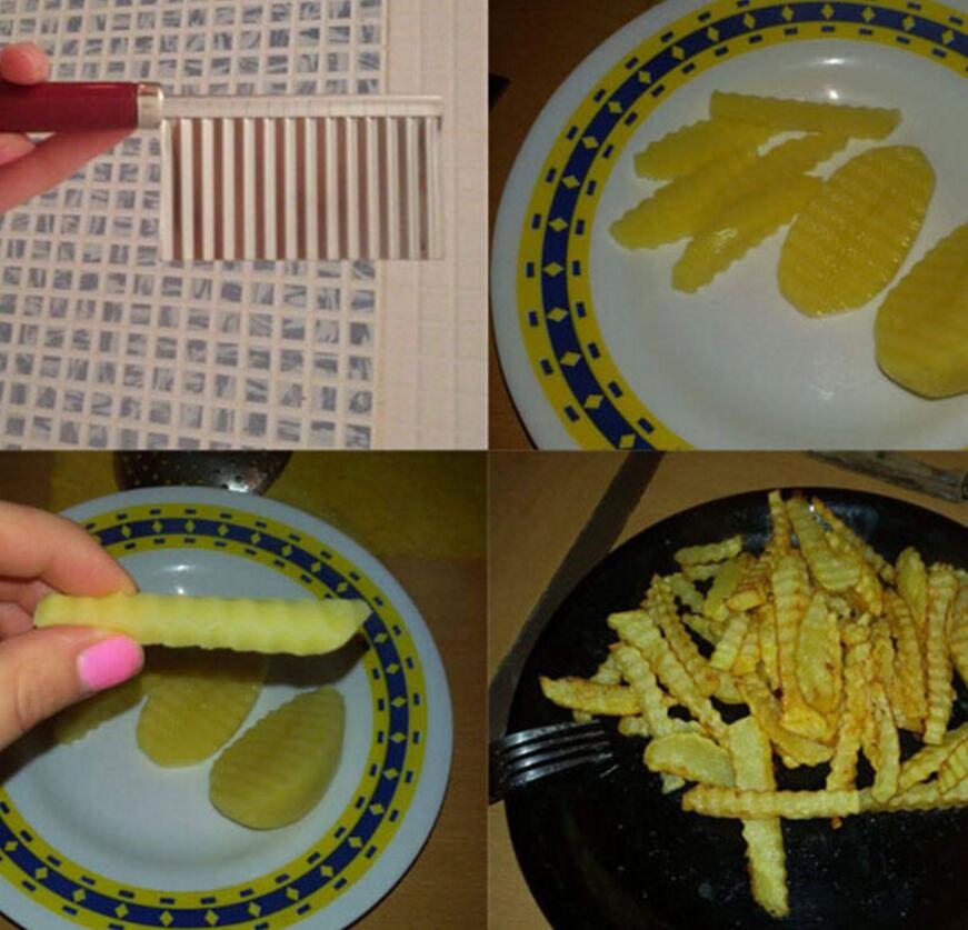 Potato Crinkle Cut Knife