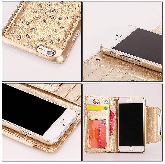 Galaxy s8 bling leather wallet case detachable Galaxy s8 bling leather wallet case detachable