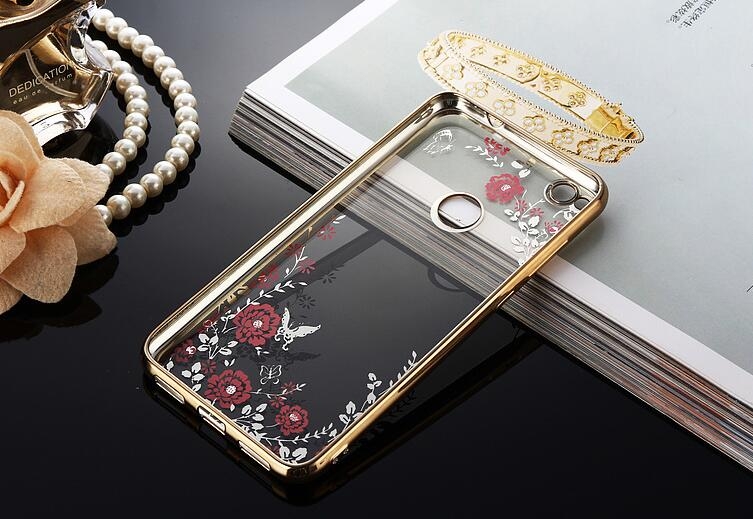 Huawei Nova Lite soft gel tpu case luxury bling shiny floral case Huawei Nova Lite soft gel tpu case luxury bling shiny floral case