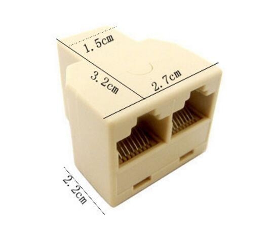 RJ45 RJ-45 network Connector Splitter Adaptor