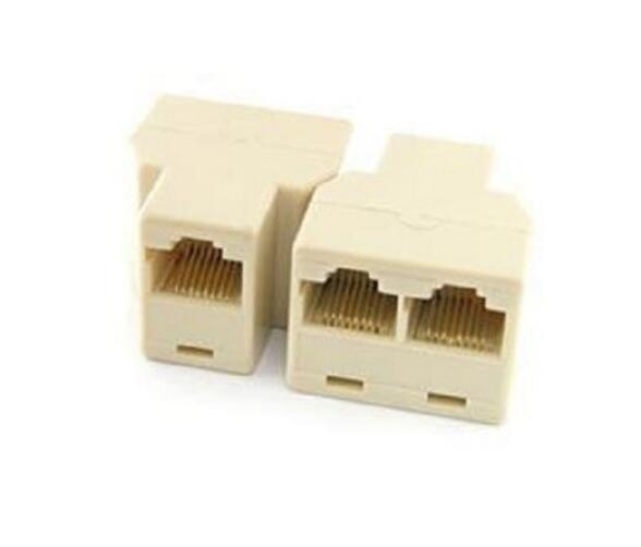 RJ45 RJ-45 network Connector Splitter Adaptor