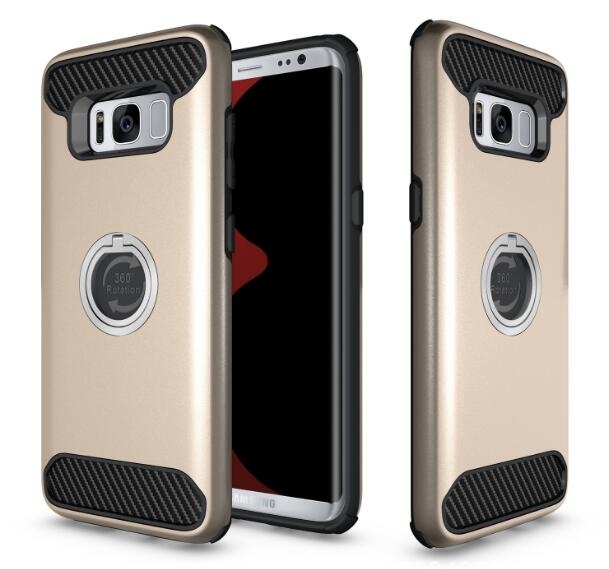 Galaxy S8 Shockproof Hybrid 360° Ring Rotate Kickstand Case Cover Galaxy S8 Shockproof Hybrid 360° Ring Rotate Kickstand Case Cover