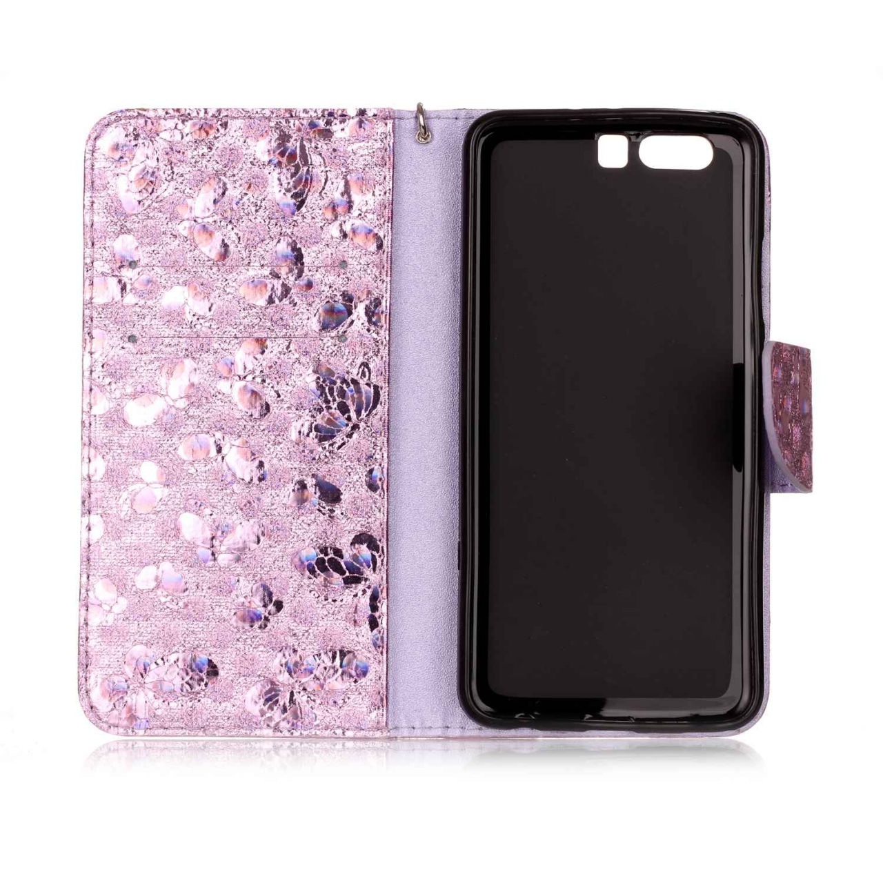 Huawei P10 Plus Leather Wallet Case Cover