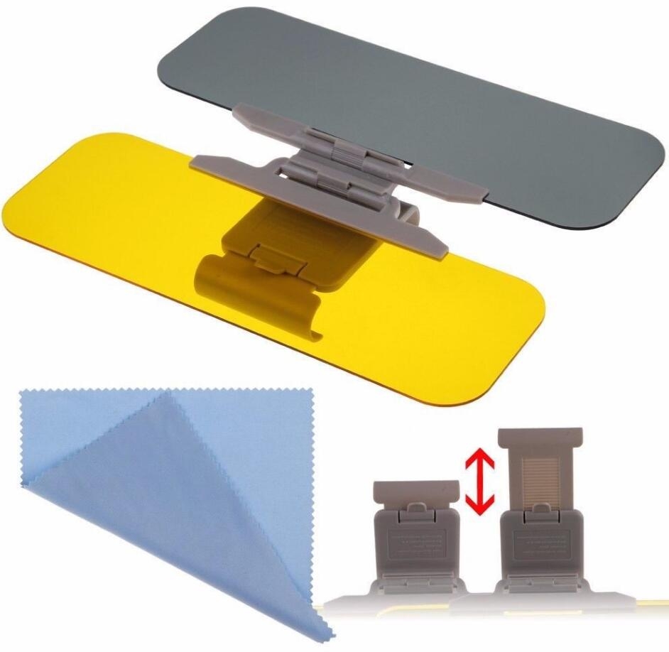 Anti Glare Vision Day and Night Visor For Car 2in1 Anti Glare Vision Day and Night Visor For Car 2in1