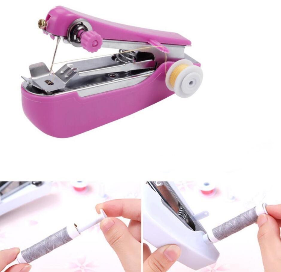 Sewing Machine Mini Handy Clothes Fabric Handheld Sewing Machine Mini Handy Clothes Fabric Handheld