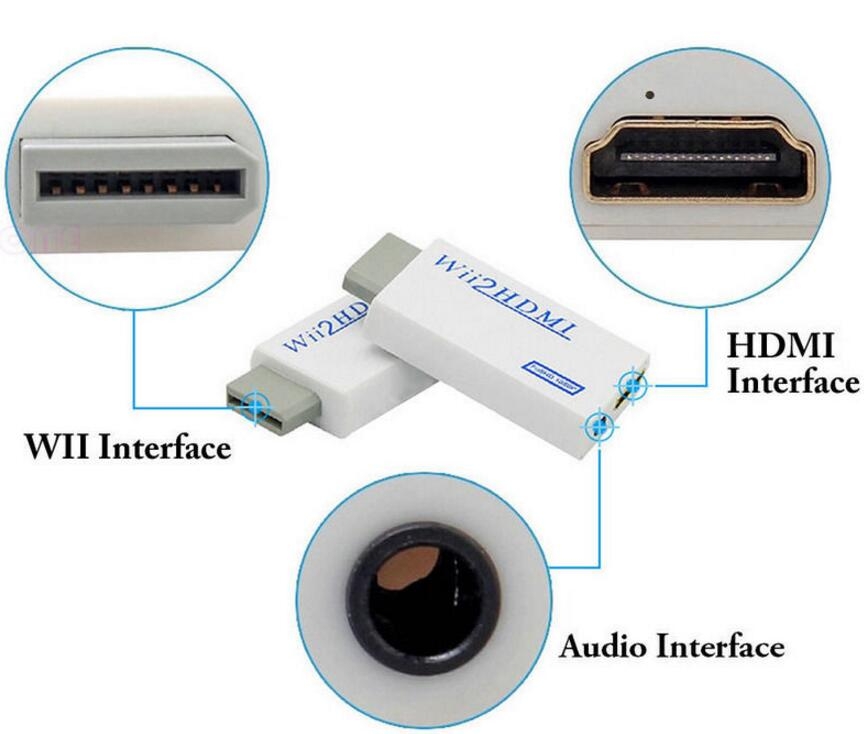 Wii HDMI Converter Adapter