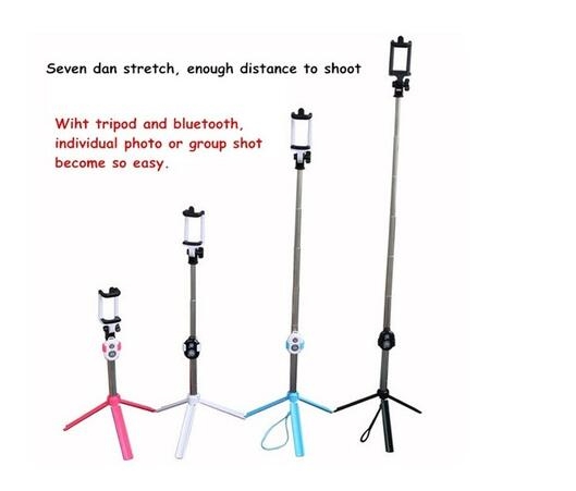 Handheld Selfie Self Phone Stick Monopod Tripods Bluetooth Remote Shutter Handheld Selfie Self Phone Stick Monopod Tripods Bluetooth Remote Shutter