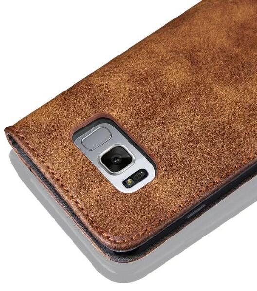 Xiaomi Mi 5C ultra slim retro leather wallet case 2 cards magnet