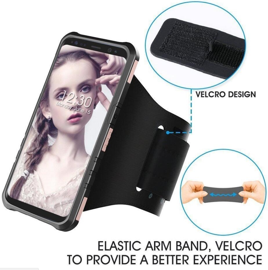 iPhone 7 Plus case Anti Shock Hard Case With Armband Case