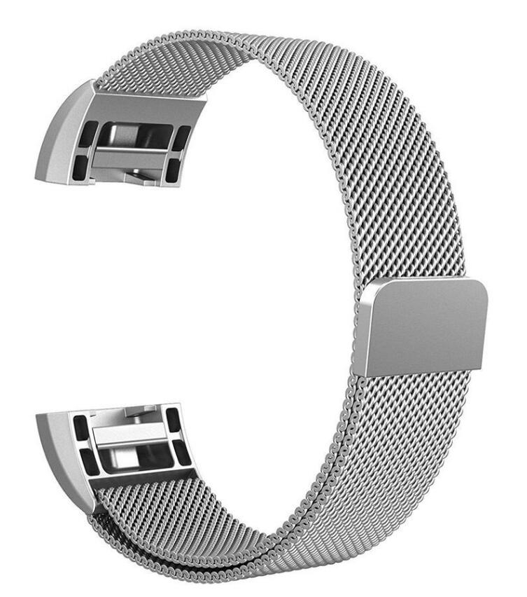Fitbit Charge 2 Replacement Bands stainless steel-LARGE Fitbit Charge 2 Replacement Bands stainless steel-LARGE