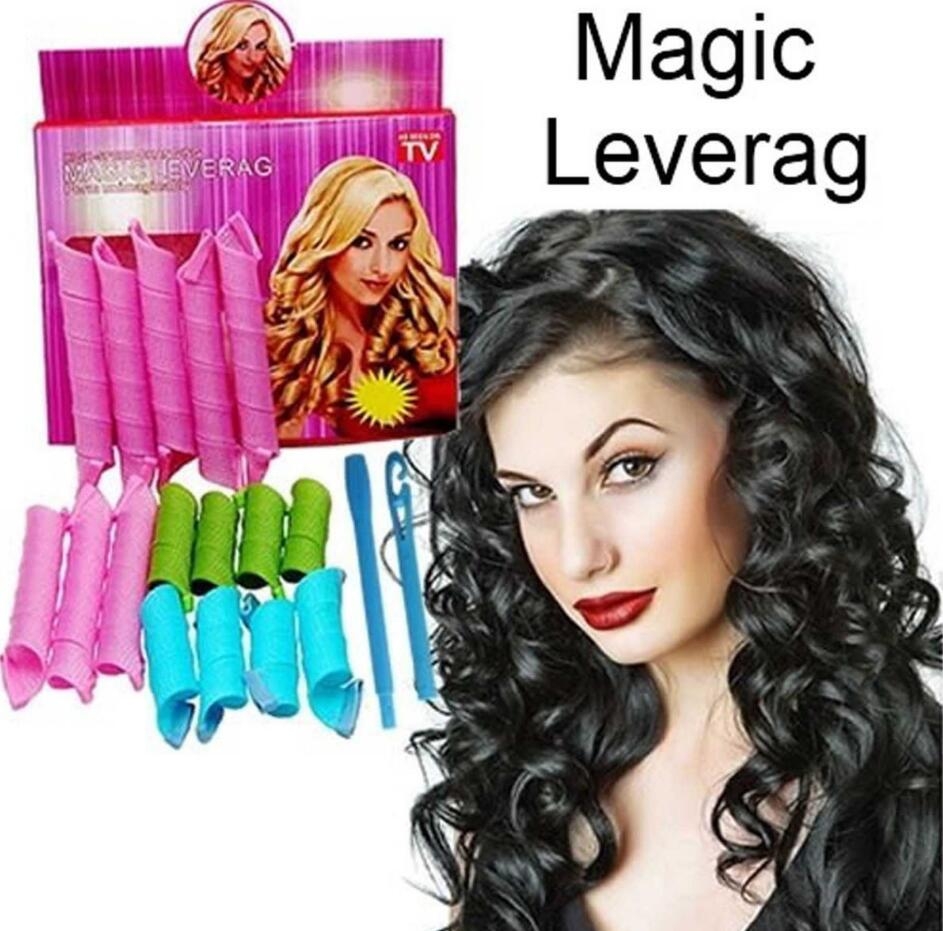 Magic Hair Curler Spiral Hair Rollers 20pcs Magic Hair Curler Spiral Hair Rollers 20pcs