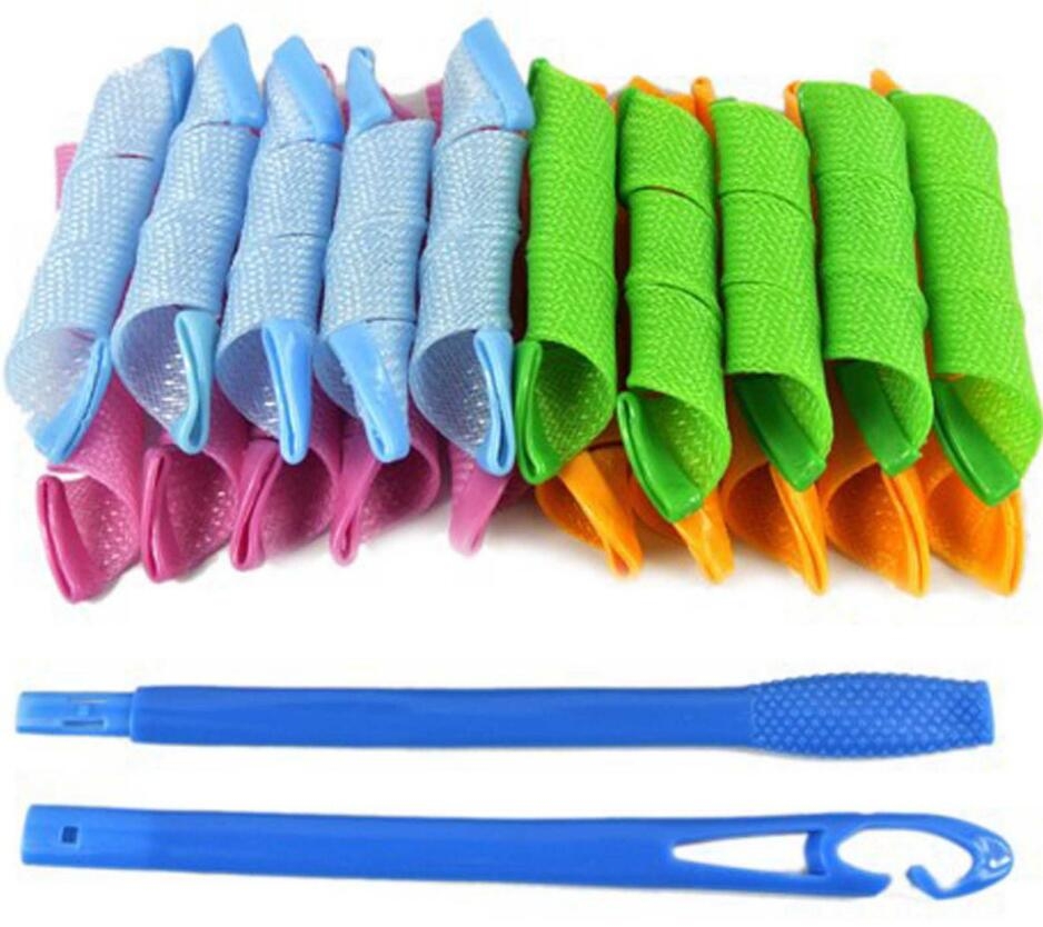 Magic Hair Curler Spiral Hair Rollers 20pcs Magic Hair Curler Spiral Hair Rollers 20pcs