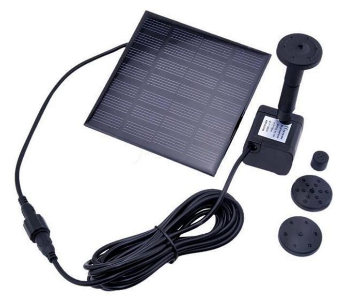 Solar Powered Water Fountain Pump Kit