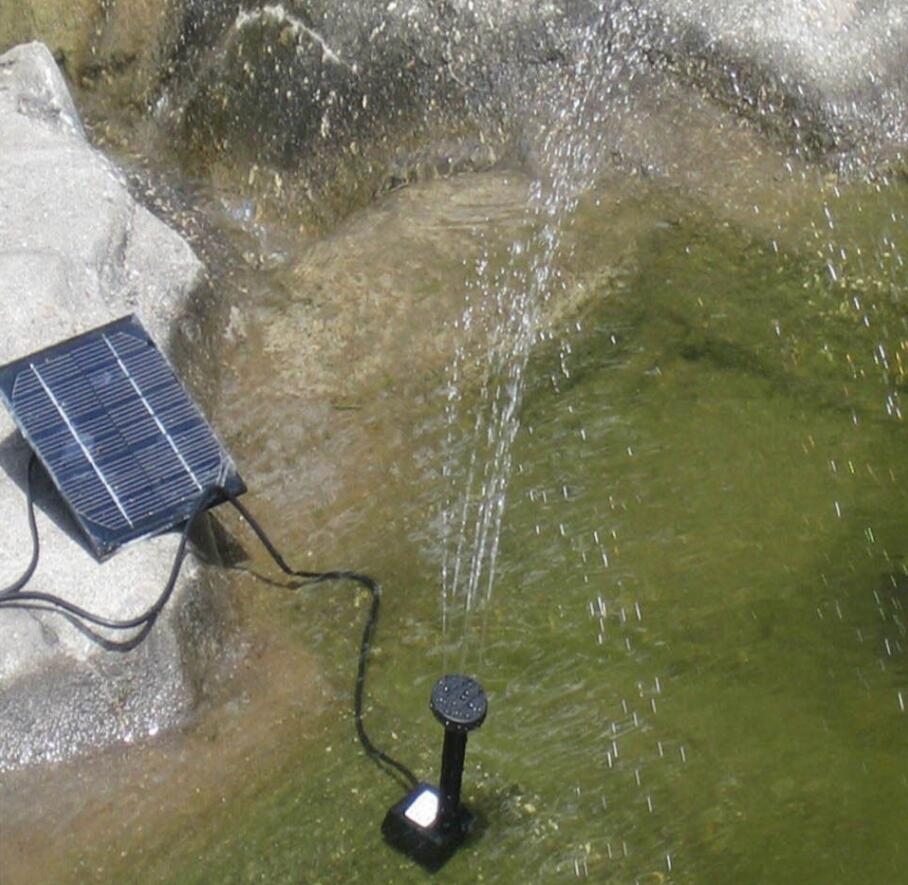 Solar Powered Water Fountain Pump Kit