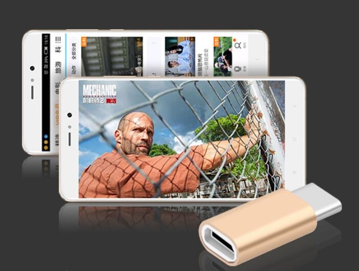 Mini Micro USB Adapter to USB Type-C Adapter Converter Mini Micro USB Adapter to USB Type-C Adapter Converter