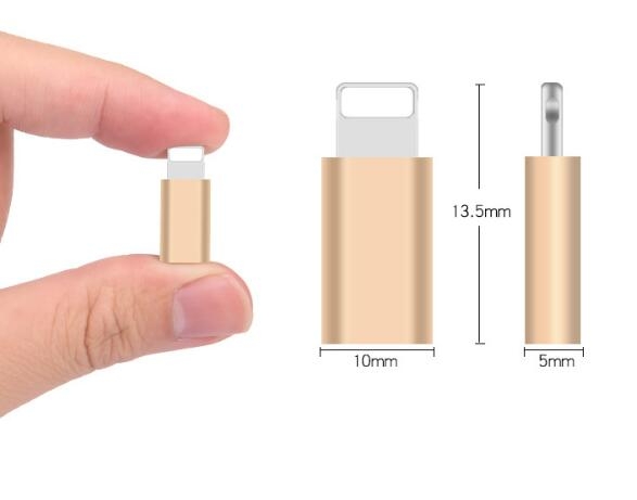 Mini Micro USB Adapter to Lightning Adapter Converter Mini Micro USB Adapter to Lightning Adapter Converter